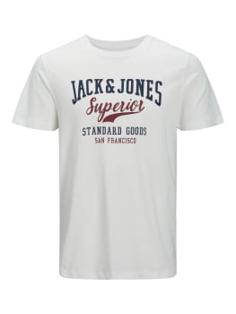 JACK & JONES camiseta manga corta  JJELOGO
