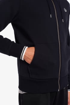 FRED PERRY sudadera abierta
